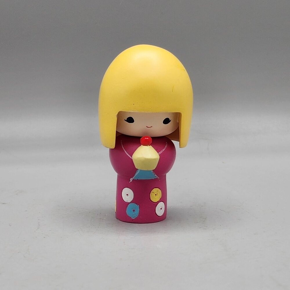 Momiji Message Doll Pixie 2008 Collectable Kokeshi Inspired